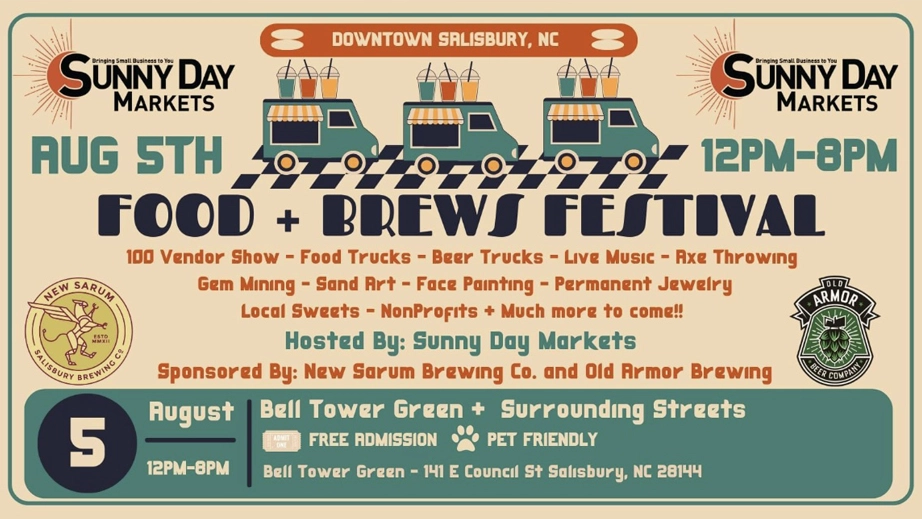 Food and Brews Flyer