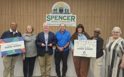 Spencer Receives 2026 Region of Excellence Award from Centralina Regional Council